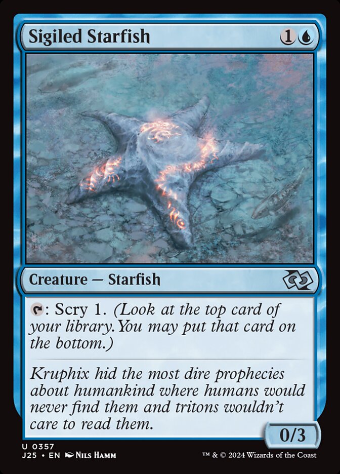 Sigiled Starfish, Foundations Jumpstart · 0357