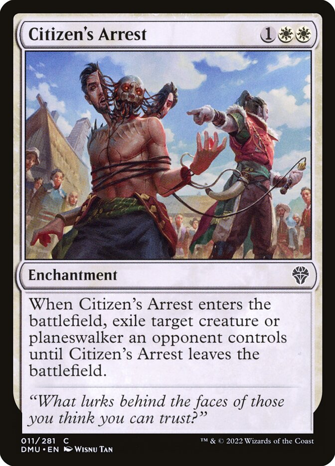Citizen's Arrest, Dominaria United · 011/281