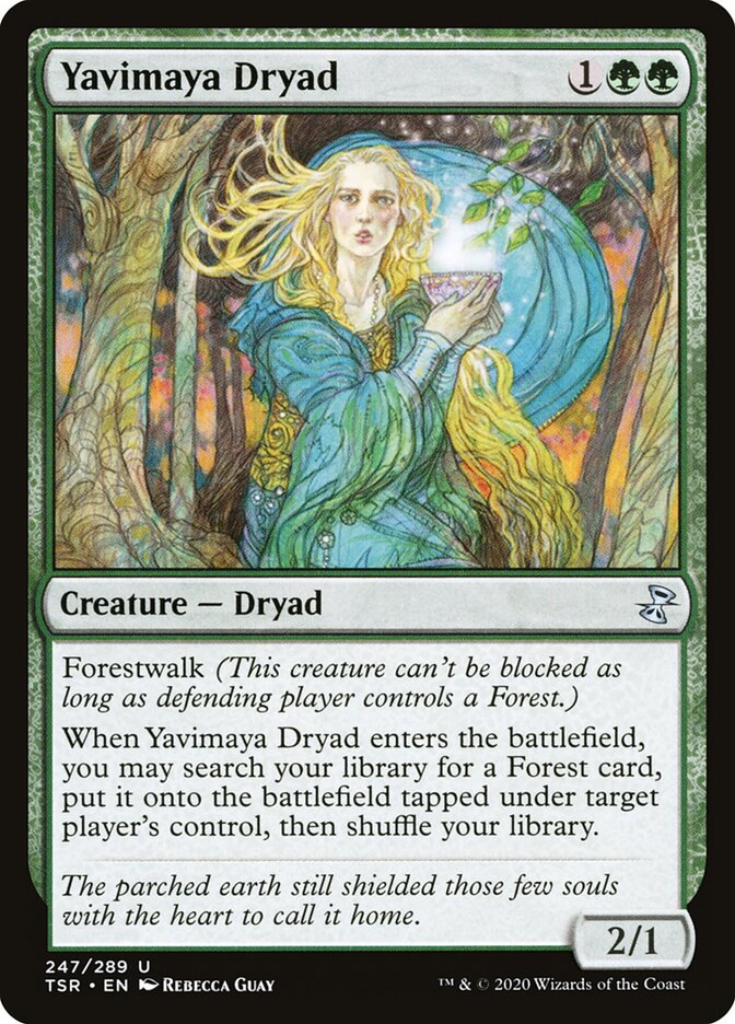 Yavimaya Dryad, Time Spiral Remastered · 247/289