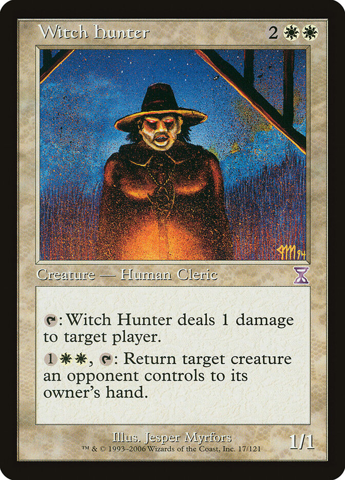 Witch Hunter, Time Spiral Timeshifted · 17/121
