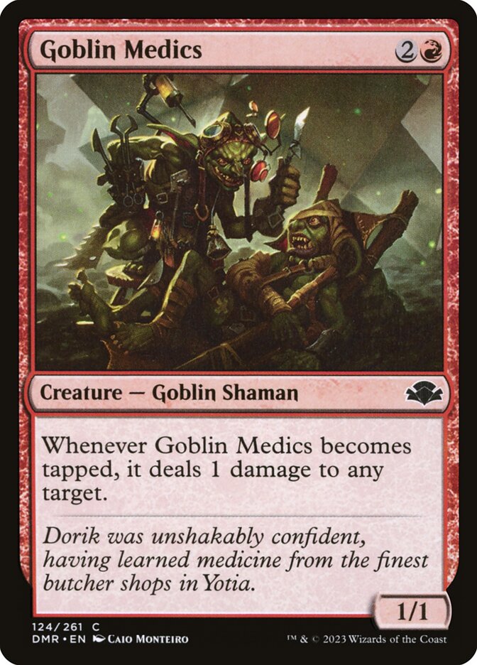 Goblin Medics, Dominaria Remastered · 124/261