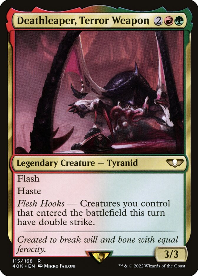 Deathleaper, Terror Weapon, Warhammer 40,000 Commander · 115/617