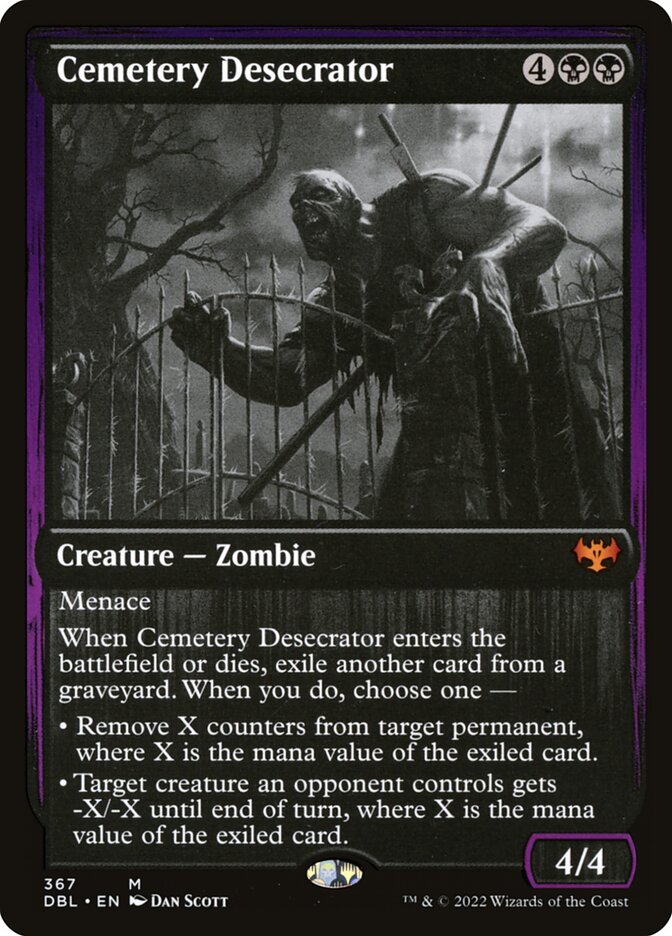 Cemetery Desecrator, Innistrad: Double Feature · 367/534
