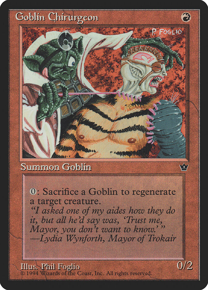 Goblin Chirurgeon, Fallen Empires · 54b