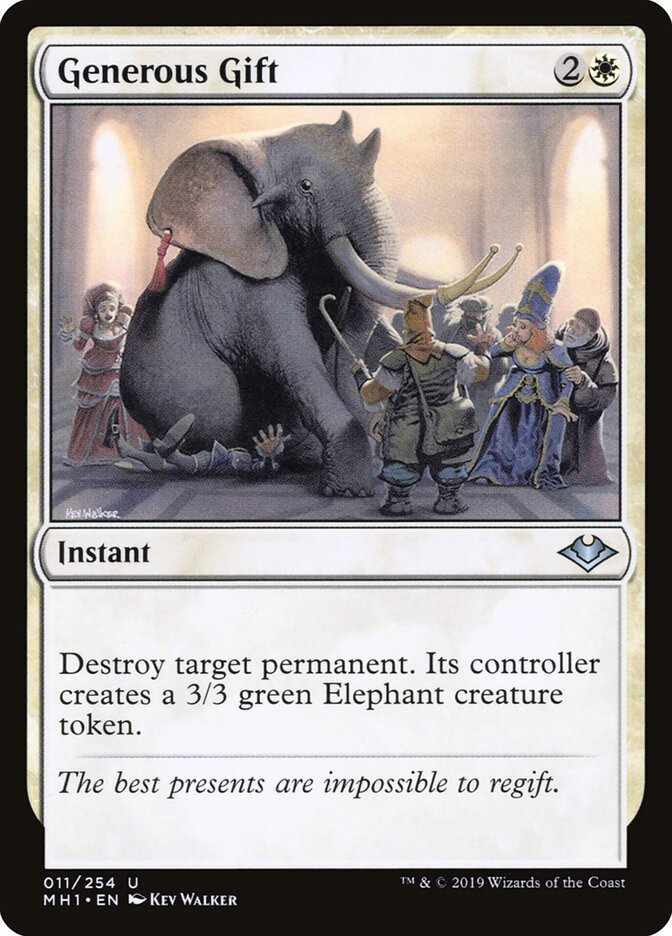 Generous Gift, Modern Horizons · 011/254