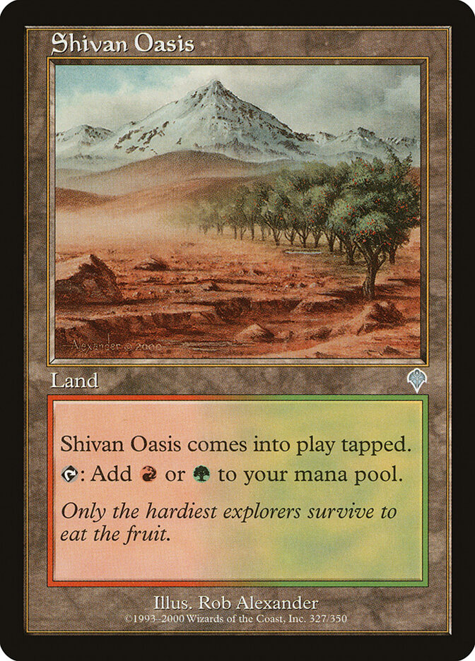 Shivan Oasis, Invasion · 327/350