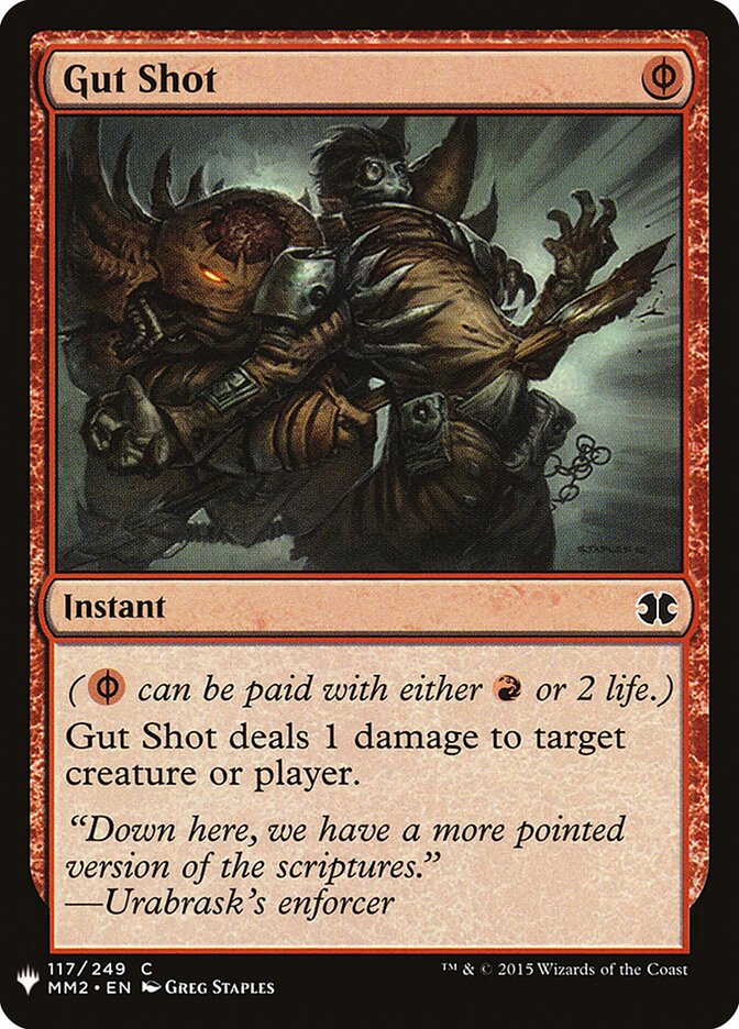 Gut Shot, The List · mm2-117