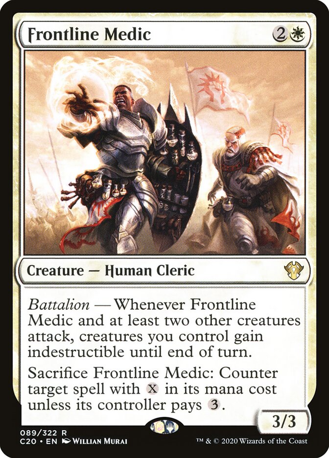 Frontline Medic, Commander 2020 · 089/322