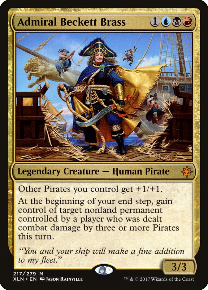 Admiral Beckett Brass, Ixalan · 217/279