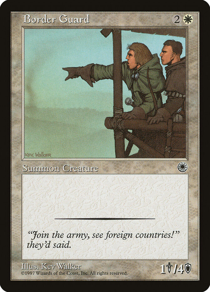 Border Guard, Portal · 9