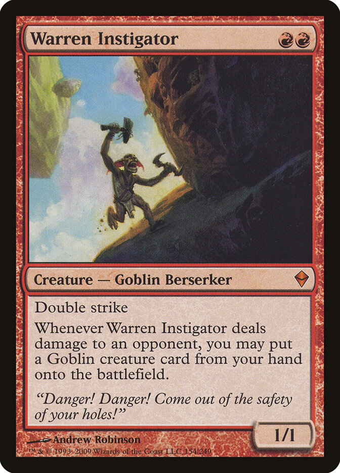 Warren Instigator, Zendikar · 154/249