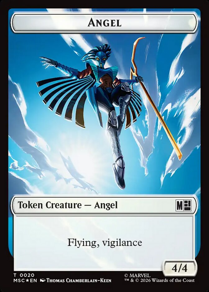 Angel, Marvel Super Heroes Commander Tokens · 0020