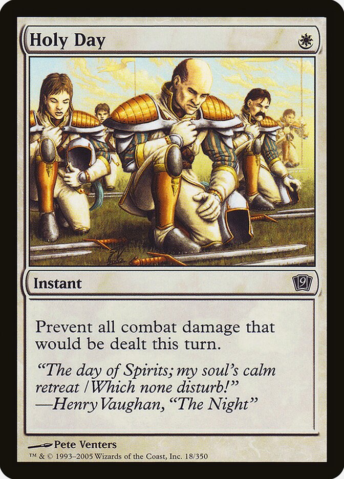 Holy Day, Ninth Edition · 18-star