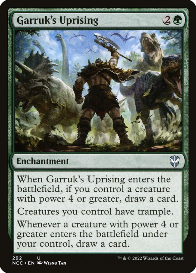 Garruk's Uprising, New Capenna Commander · 292