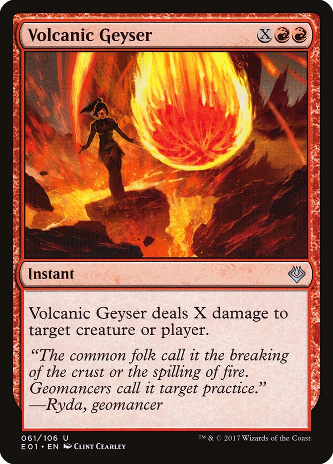 Volcanic Geyser, Archenemy: Nicol Bolas · 061/106