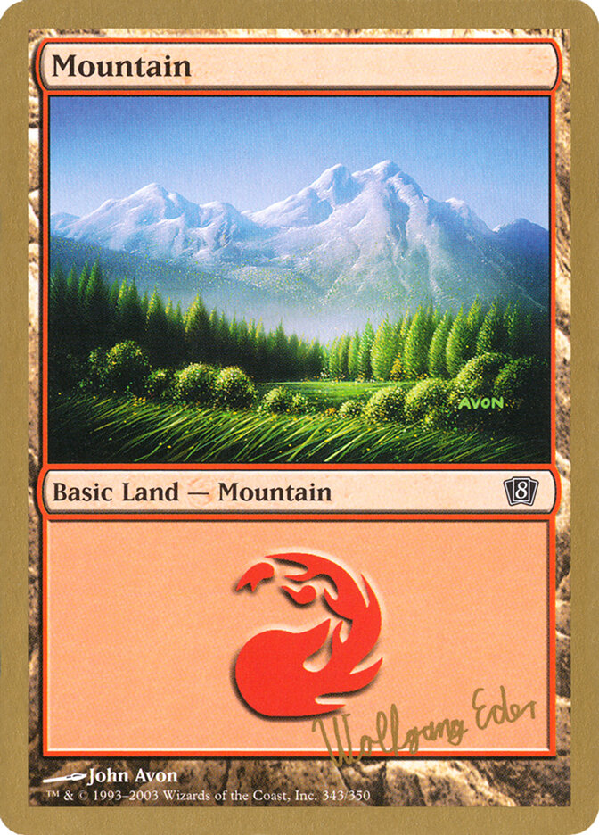 Mountain, World Championship Decks 2003 · we343