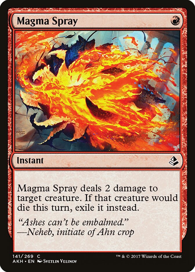 Magma Spray, Amonkhet · 141/269