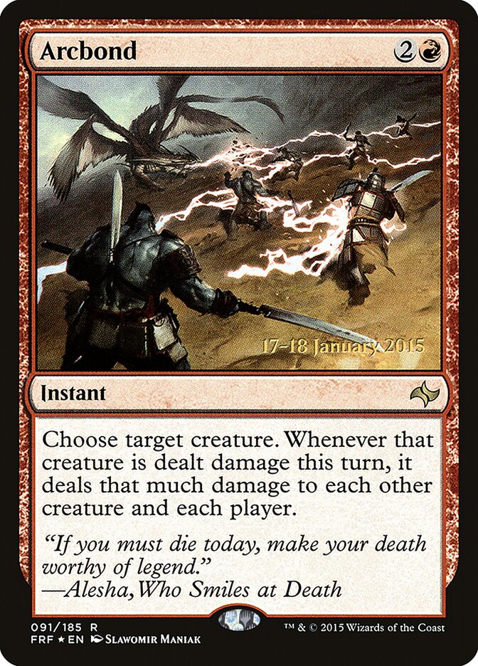Arcbond, Fate Reforged Promos · 091/185