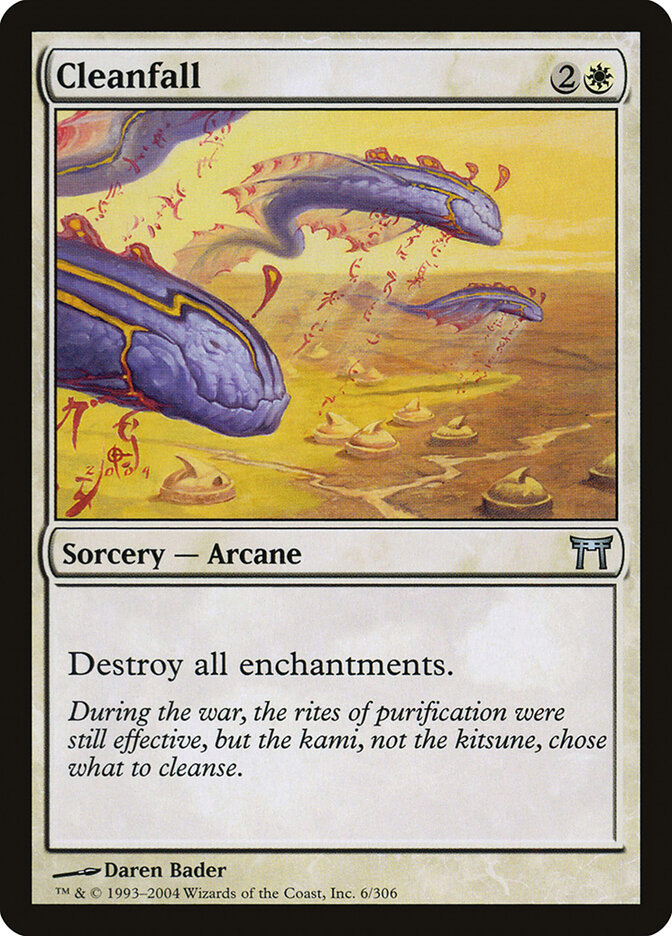 Cleanfall, Champions of Kamigawa · 6/306