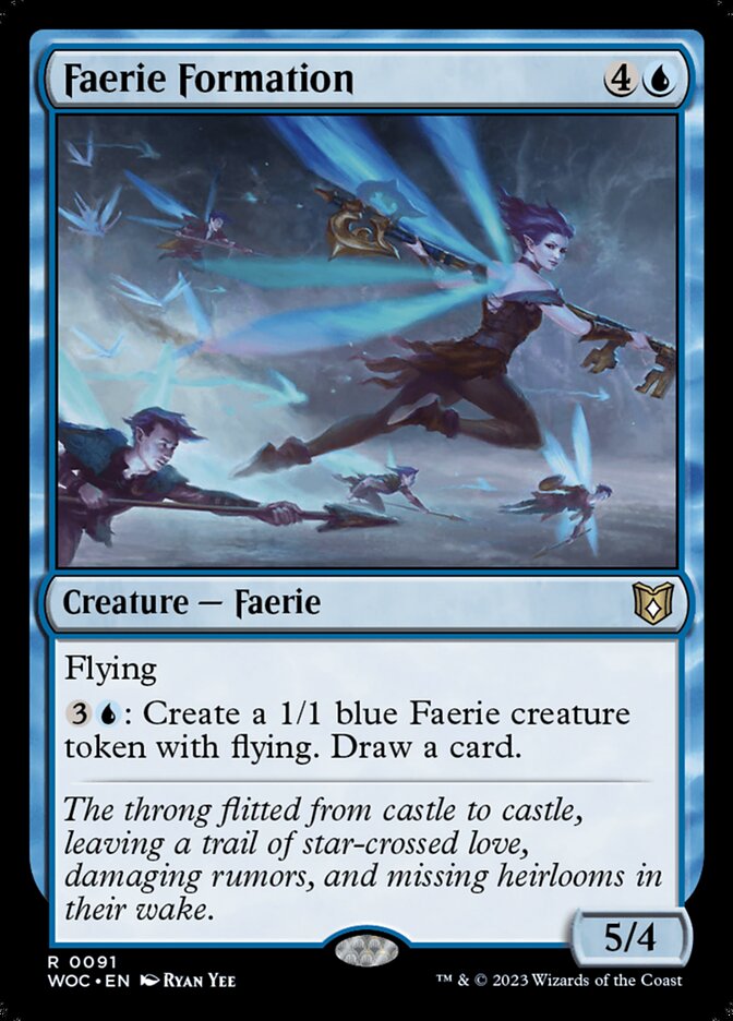 Faerie Formation, Wilds of Eldraine Commander · 0091