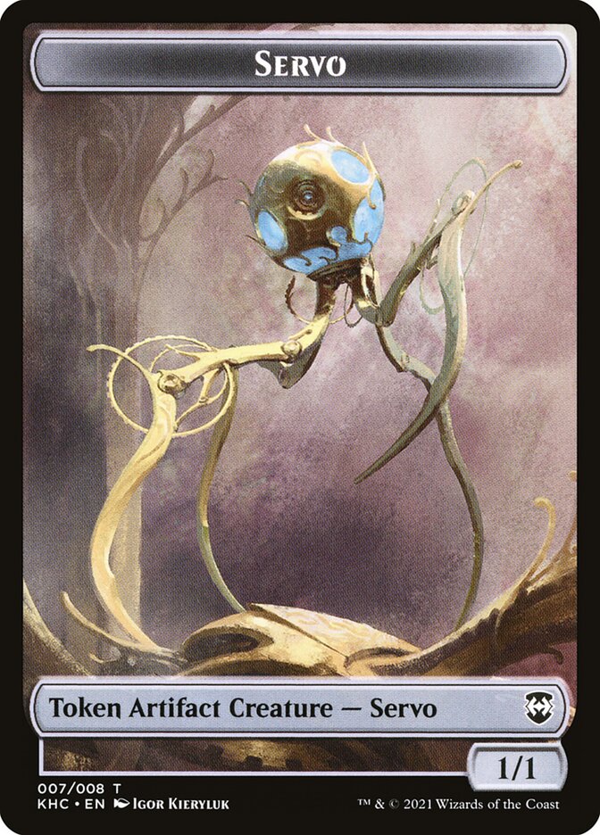 Servo, Kaldheim Commander Tokens · 007