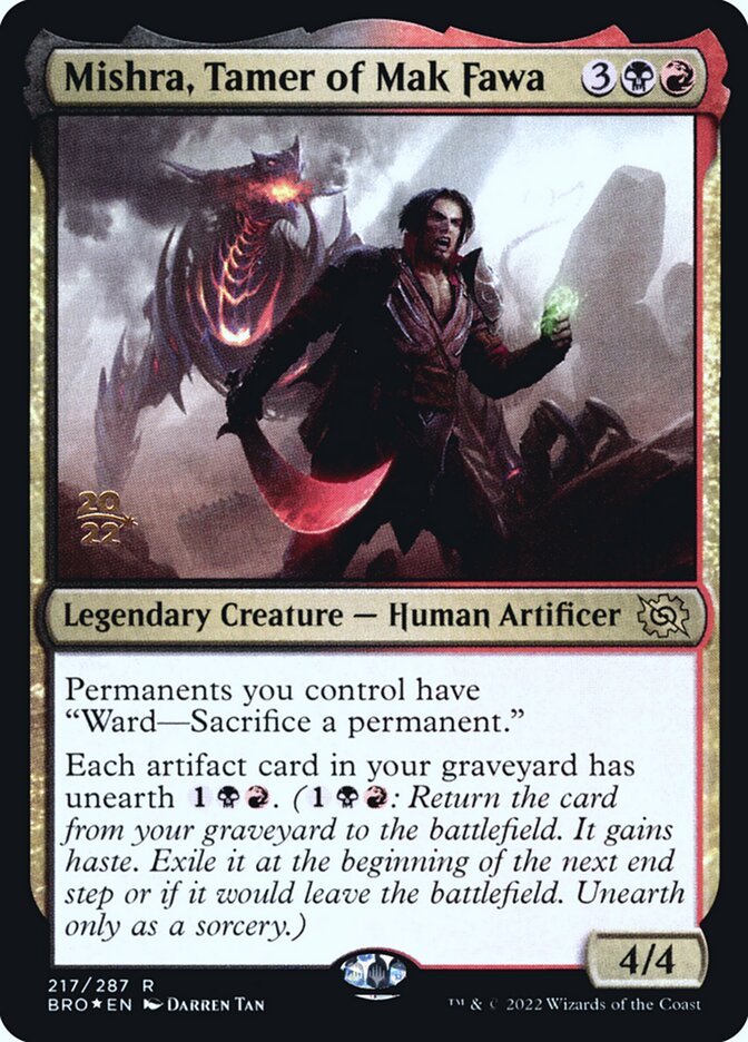 Mishra, Tamer of Mak Fawa, The Brothers' War Promos · 217/287