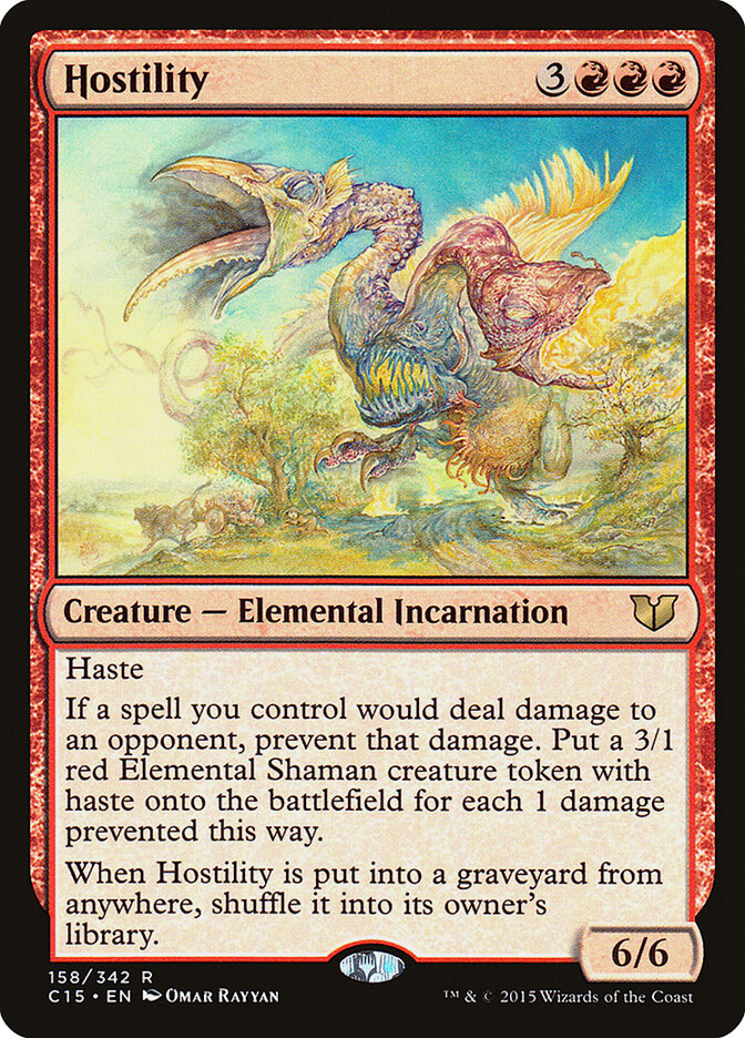 Hostility, Commander 2015 · 158/342