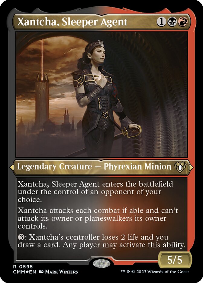 Xantcha, Sleeper Agent, Commander Masters · 0595