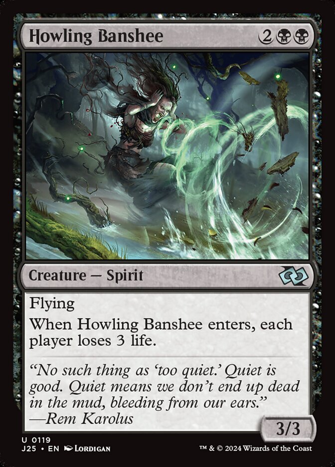 Howling Banshee, Foundations Jumpstart · 0119