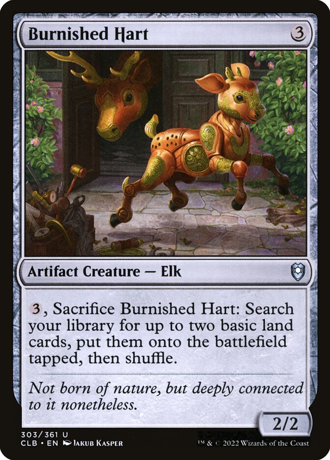 Burnished Hart, Commander Legends: Battle for Baldur's Gate · 303/361