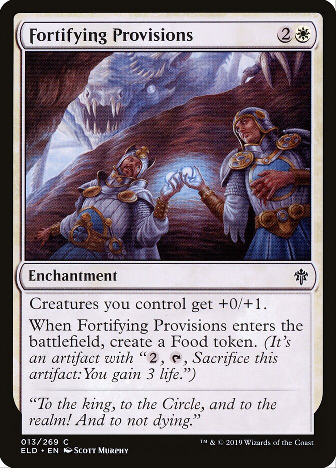 Fortifying Provisions, Throne of Eldraine · 013/269