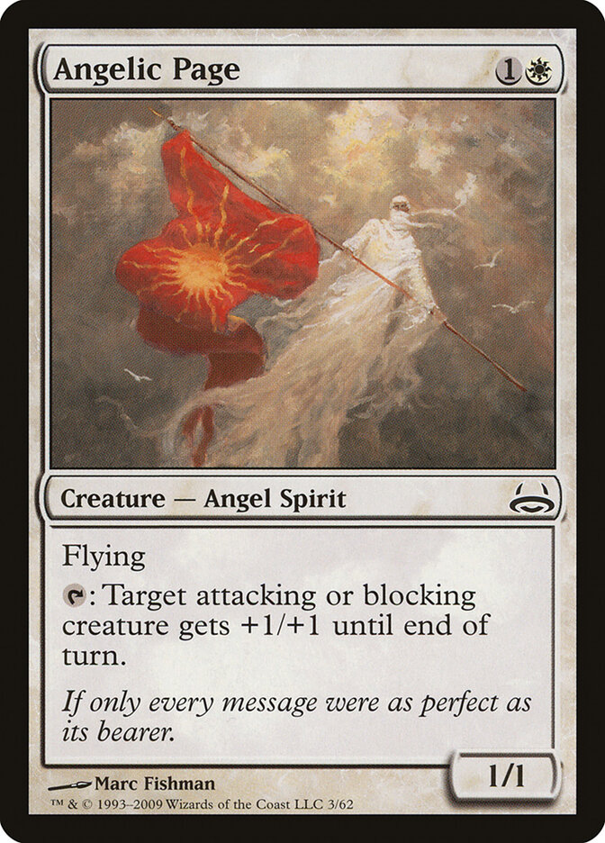 Angelic Page, Duel Decks: Divine vs. Demonic · 3/62