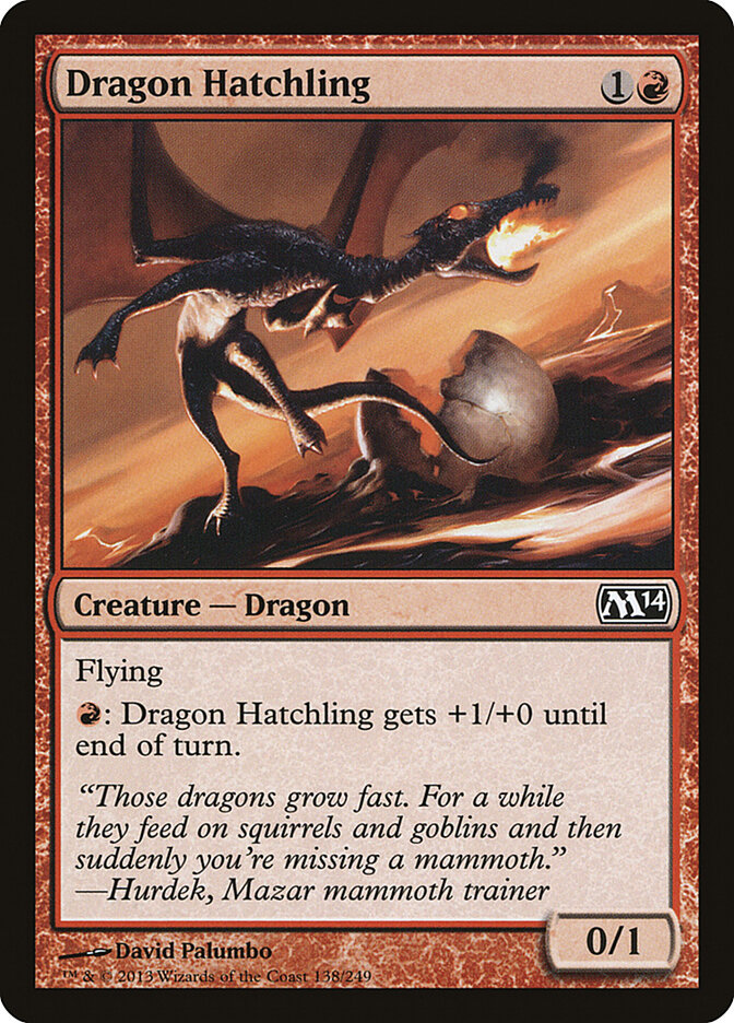 Dragon Hatchling, Magic 2014 · 138/249