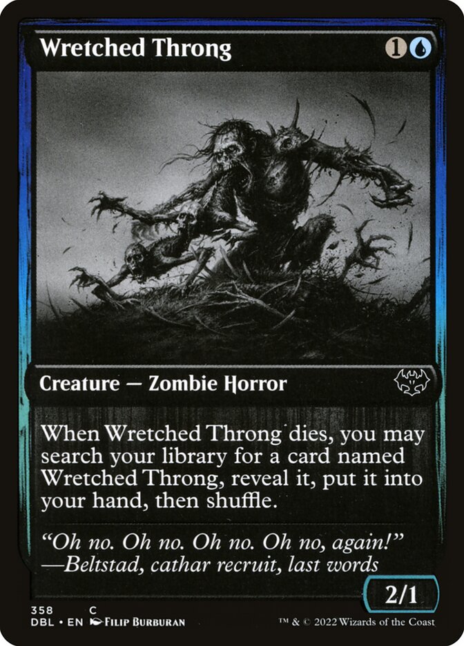 Wretched Throng, Innistrad: Double Feature · 358/534