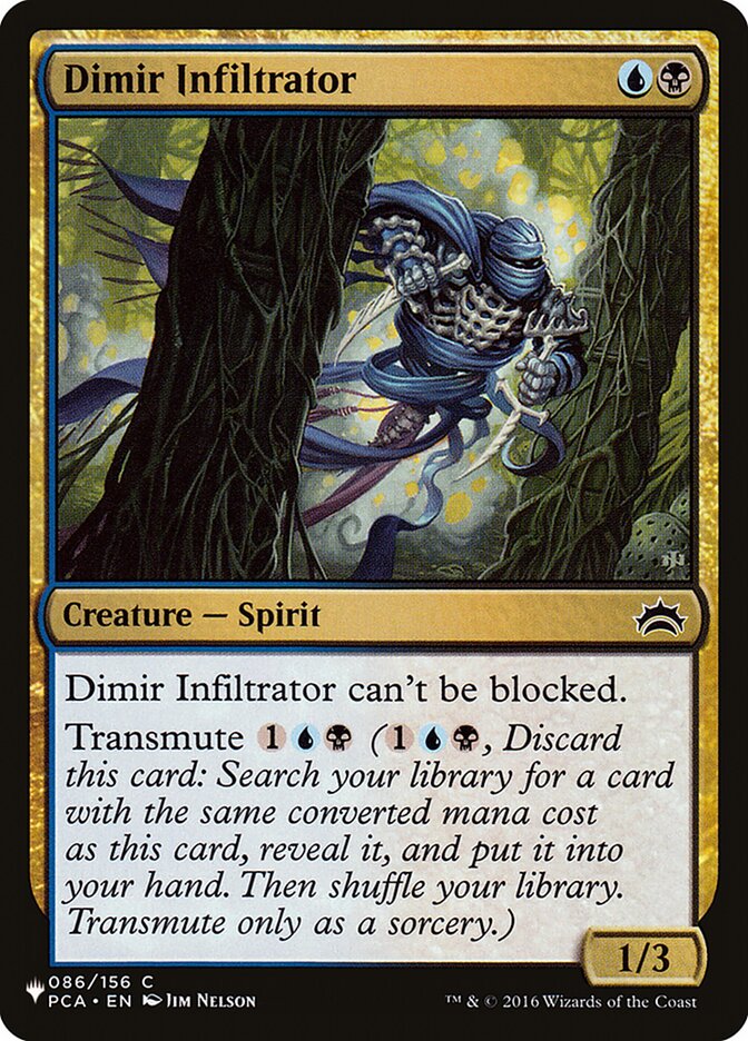 Dimir Infiltrator, The List · pca-86