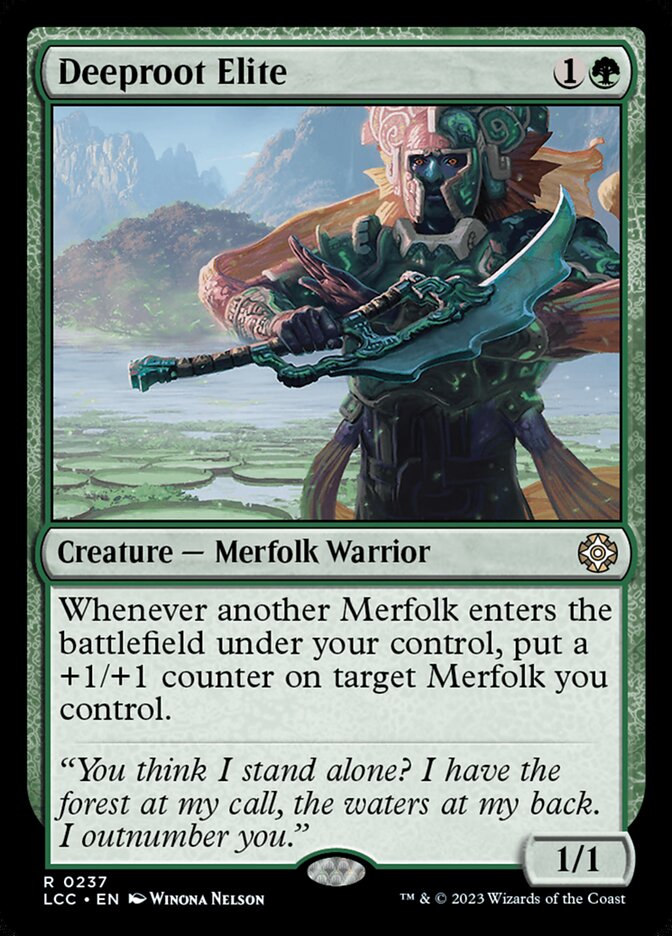 Deeproot Elite, The Lost Caverns of Ixalan Commander · 0237