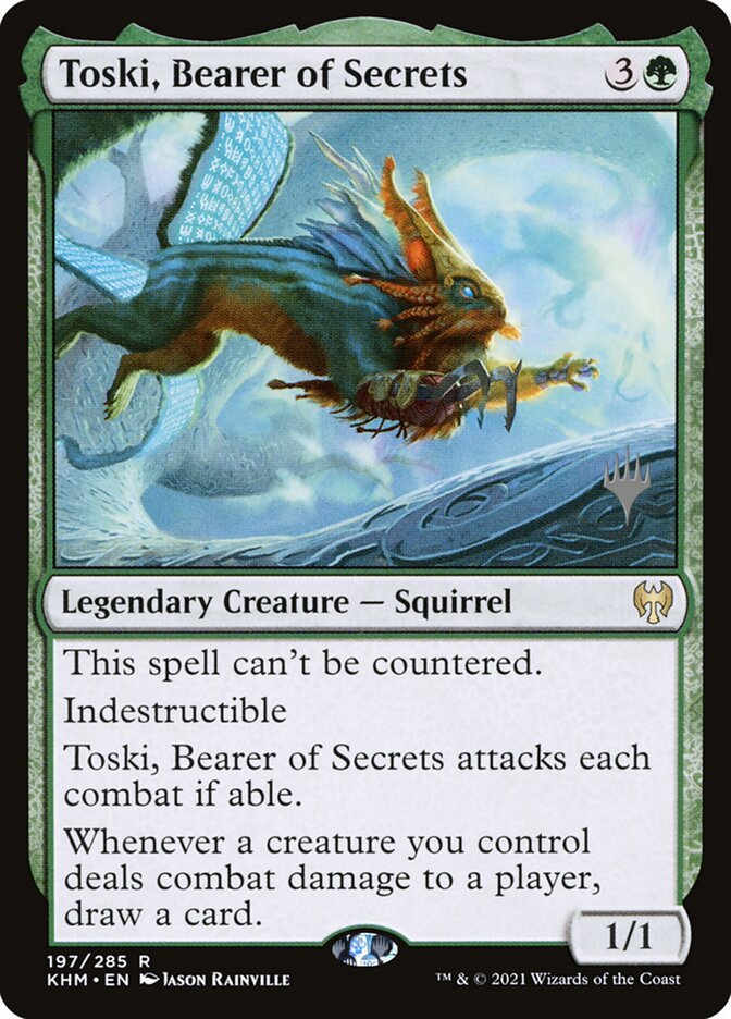 Toski, Bearer of Secrets, Kaldheim Promos · 197/285