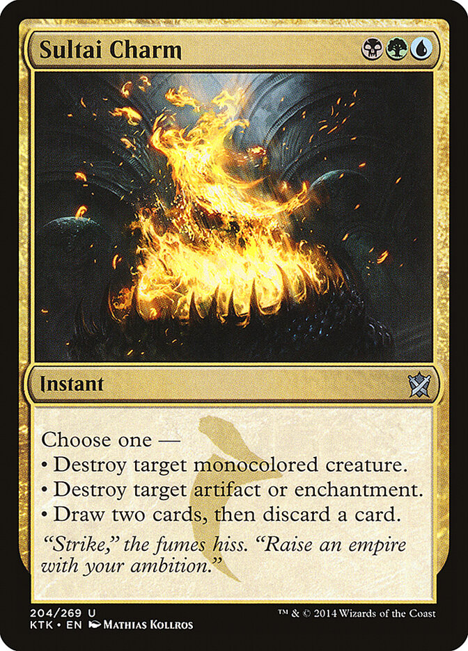 Sultai Charm, Khans of Tarkir · 204/269