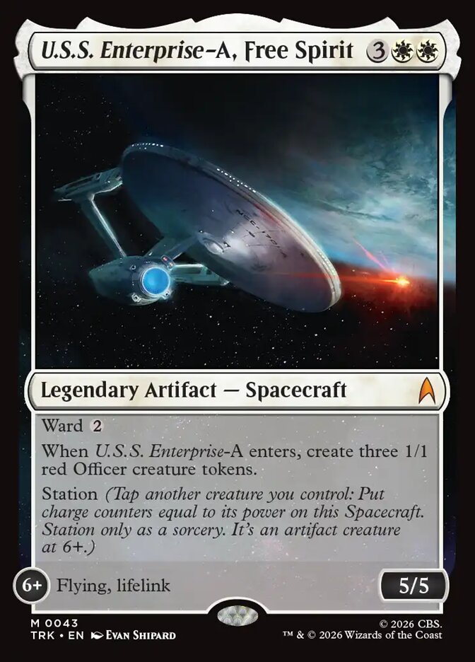 U.S.S. Enterprise-A, Free Spirit, Star Trek · 0043