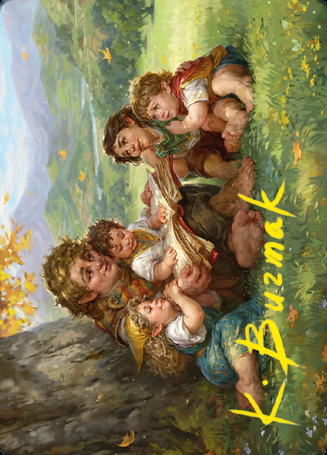 Samwise Gamgee // Samwise Gamgee, Tales of Middle-earth Art Series · 0019