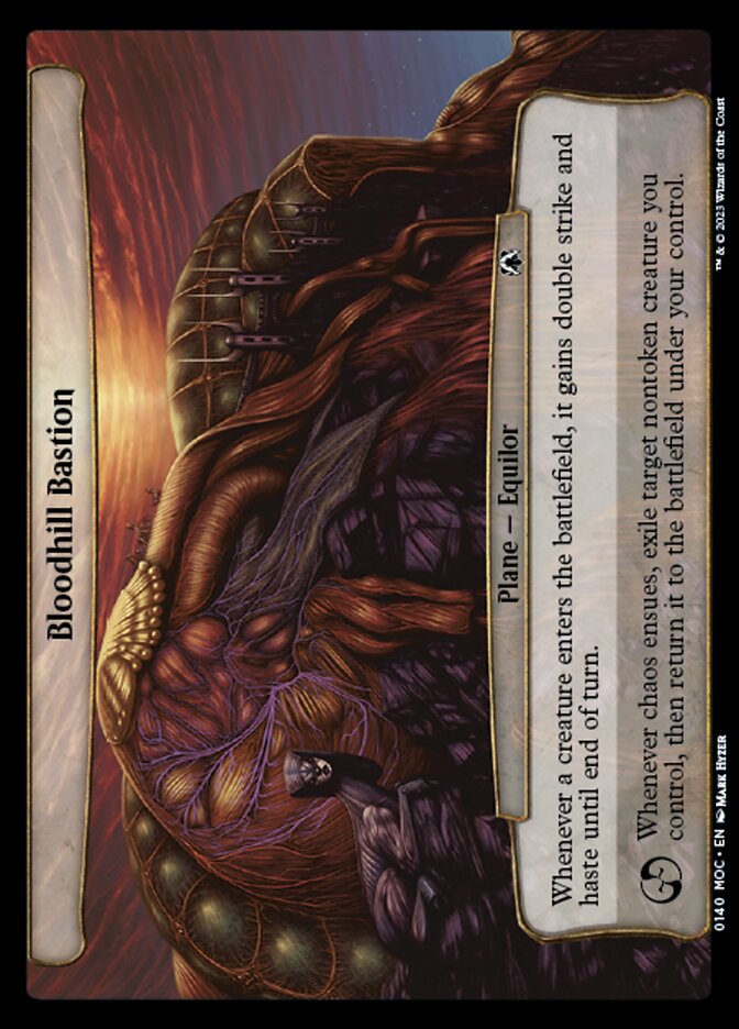 Bloodhill Bastion, March of the Machine Commander · 0140