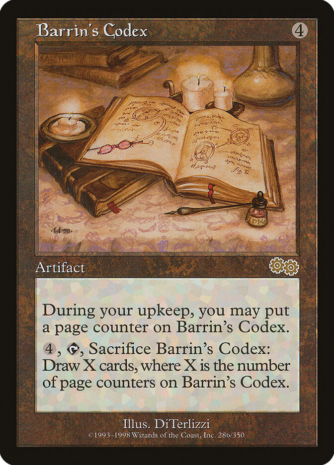 Barrin's Codex, Urza's Saga · 286/350