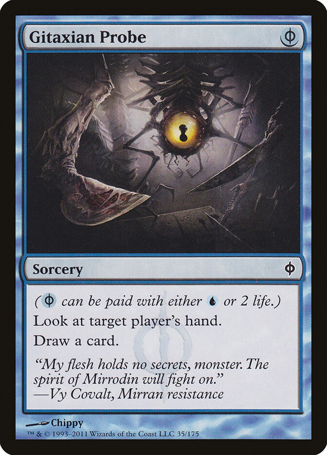 Gitaxian Probe, New Phyrexia · 35/175