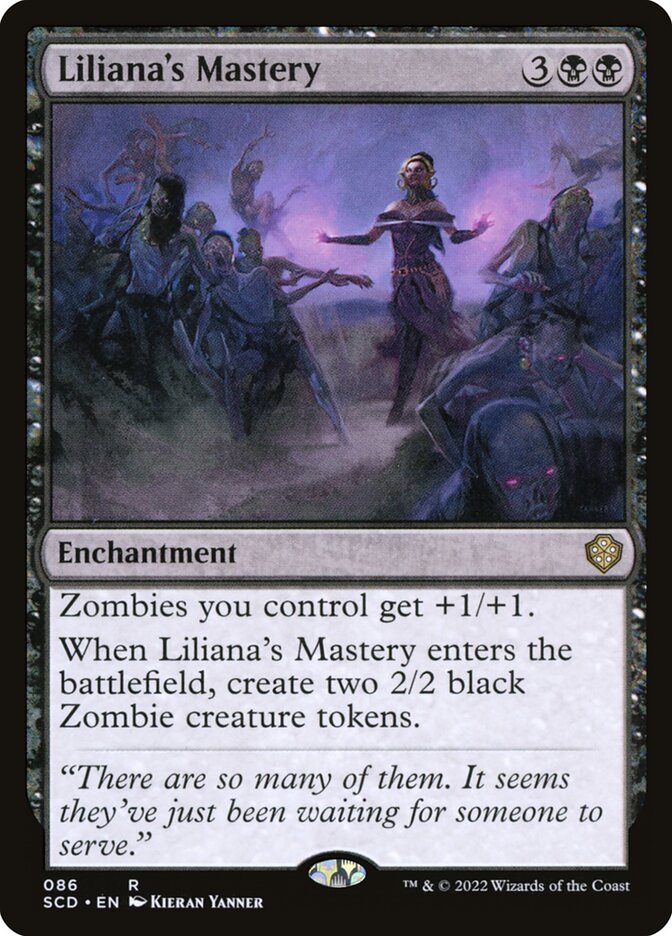 Liliana's Mastery, Starter Commander Decks · 086