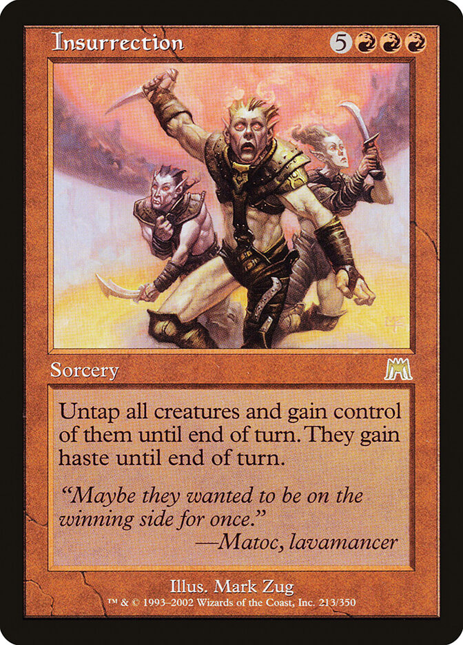 Insurrection, Onslaught · 213/350