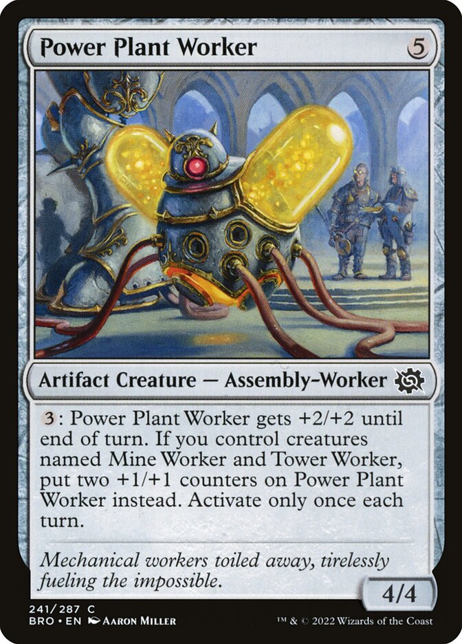 Power Plant Worker, The Brothers' War · 241/287