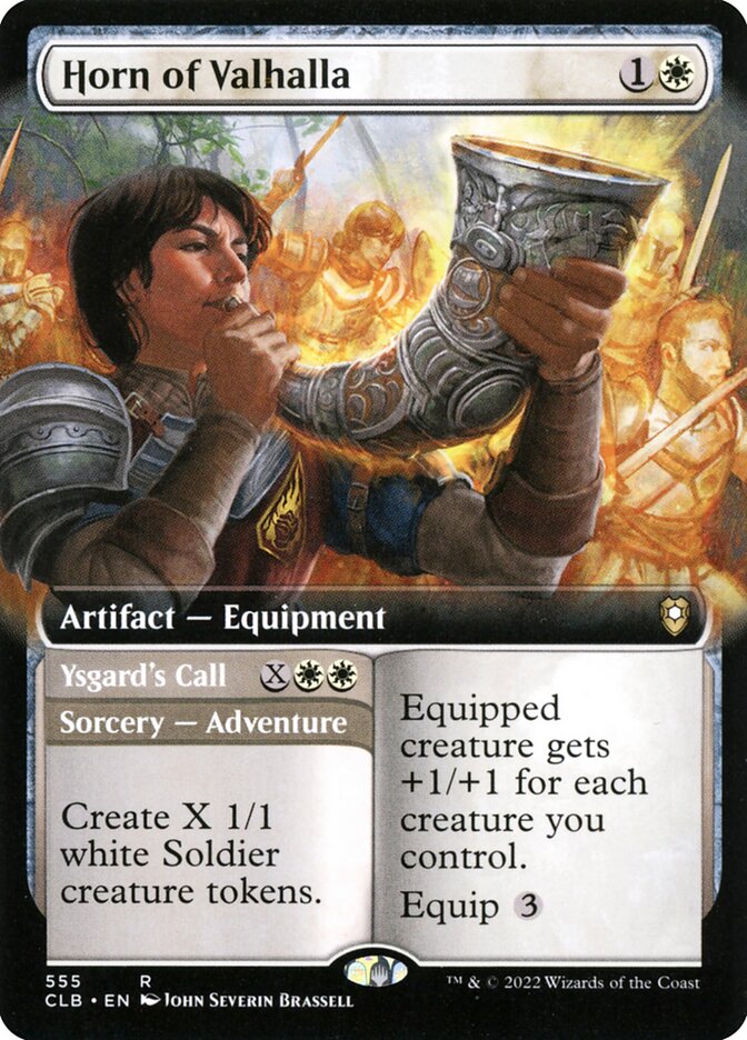 Horn of Valhalla // Ysgard's Call, Commander Legends: Battle for Baldur's Gate · 555