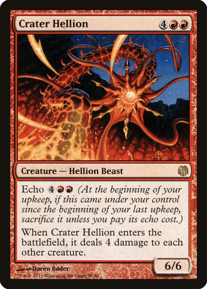 Crater Hellion, Duel Decks: Heroes vs. Monsters · 56/81