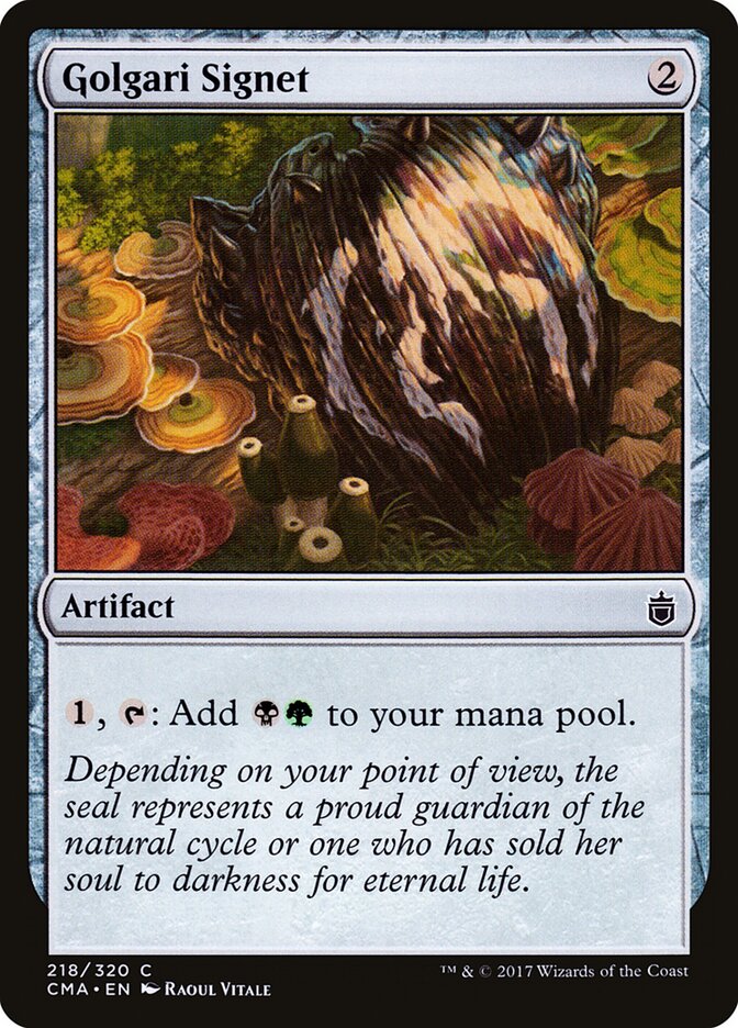 Golgari Signet, Commander Anthology · 218/320