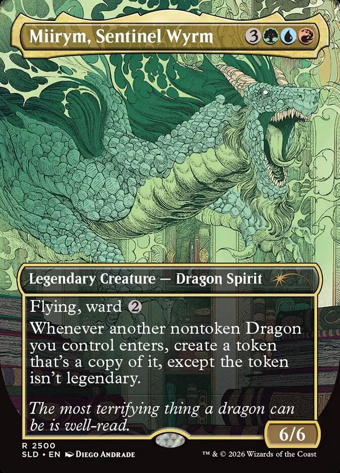 Miirym, Sentinel Wyrm, Secret Lair Drop · 2500